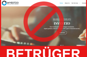 InvestZO Vorderseite Bildschirm