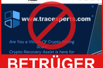 Trace Xperts Vorderseite Bildschirm