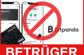 Bitpanda Vorderseite Bildschirm