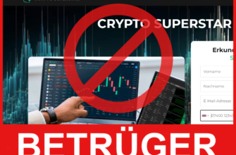 Crypto SuperStar Vorderseite Bildschirm