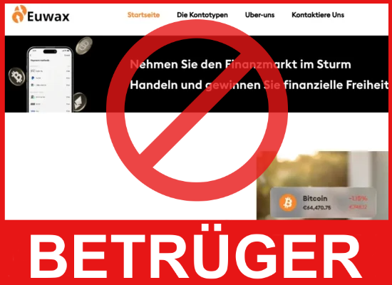 Euwax VorderseiteBildschirm