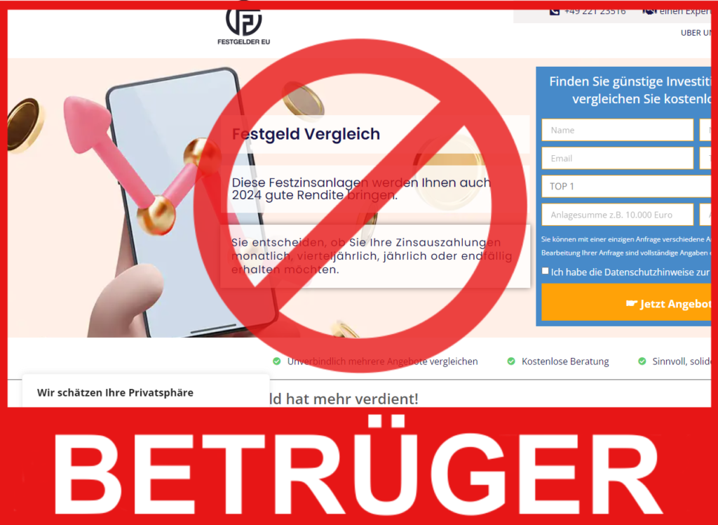 Festgelder EU VorderseiteBildschirm