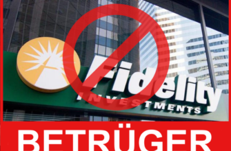 Fidelity Investments Vorderseite Bildschirm