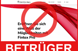 Fintex Pro Vorderseite Bildschirm