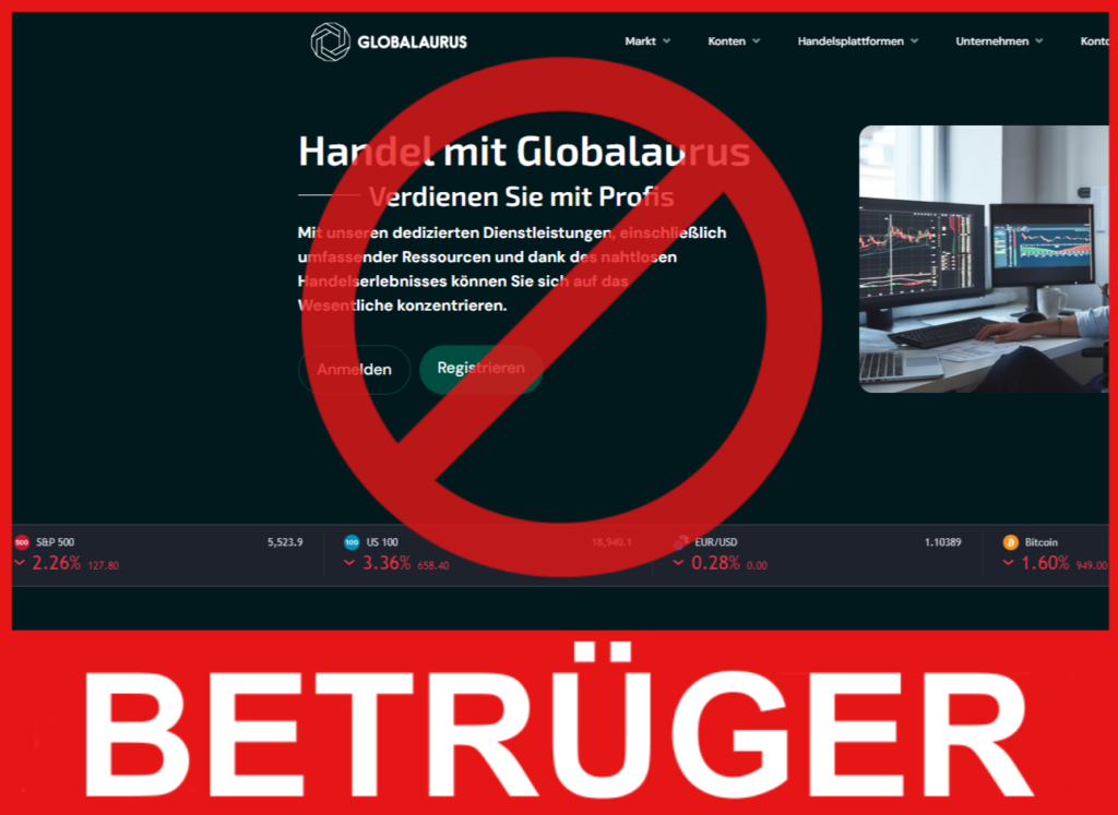 Globalaurus VorderseiteBildschirm