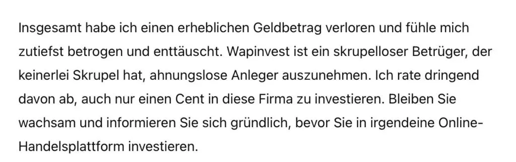 Wapinvest 1Bildschirm