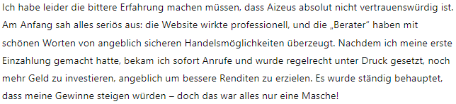 Aizeus 1Bildschirm