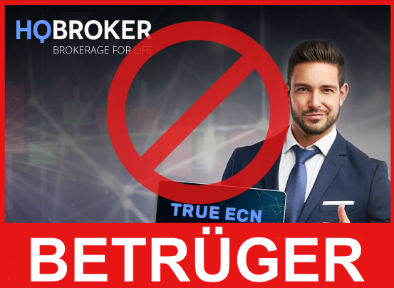 HQBroker VorderseiteBildschirm