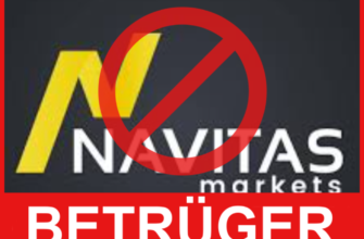 Navitas Markets Vorderseite Bildschirm