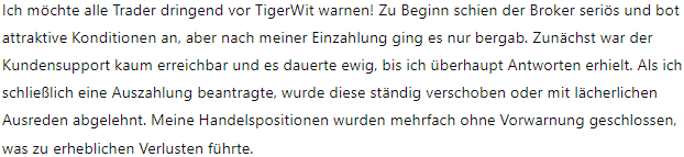 TigerWit 1Bildschirm