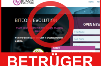 Bitcoin Evolution Bildschirm