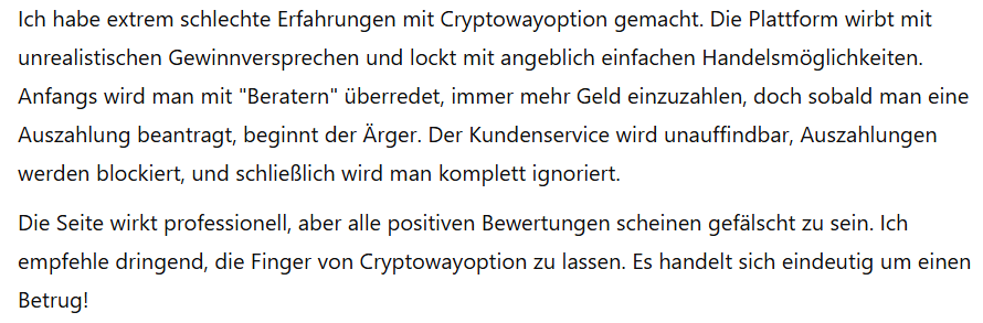 Cryptowayoption 1