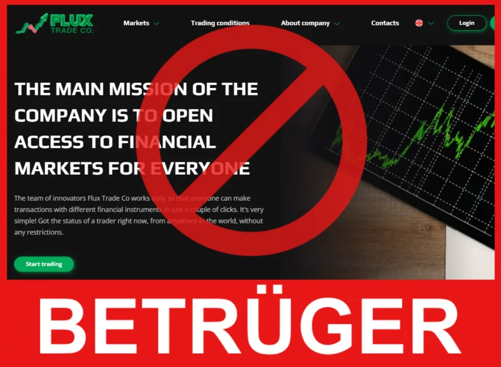 Flux Trade Co Gesicht
