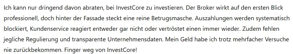 InvestCore 3