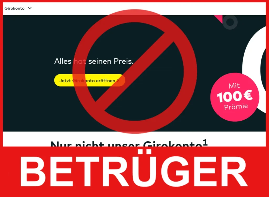 Girokonto Gesicht