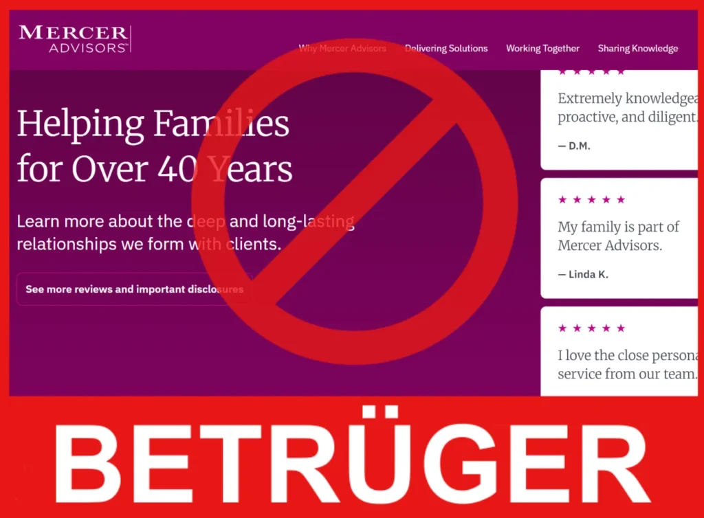 Mercer Advisors Gesicht
