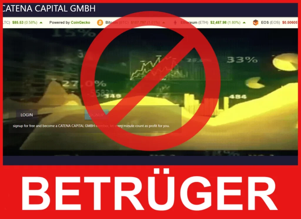 CATENA CAPITAL GMBH Gesicht
