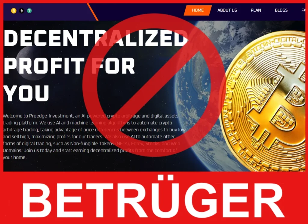 Proedge-Investment Gesicht